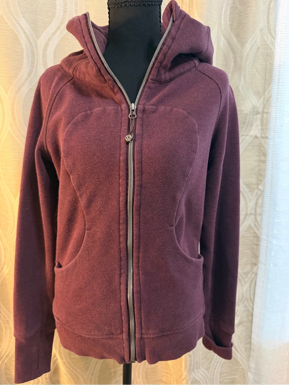 Lululemon Women’s Hooded Zip Jacket in Plum